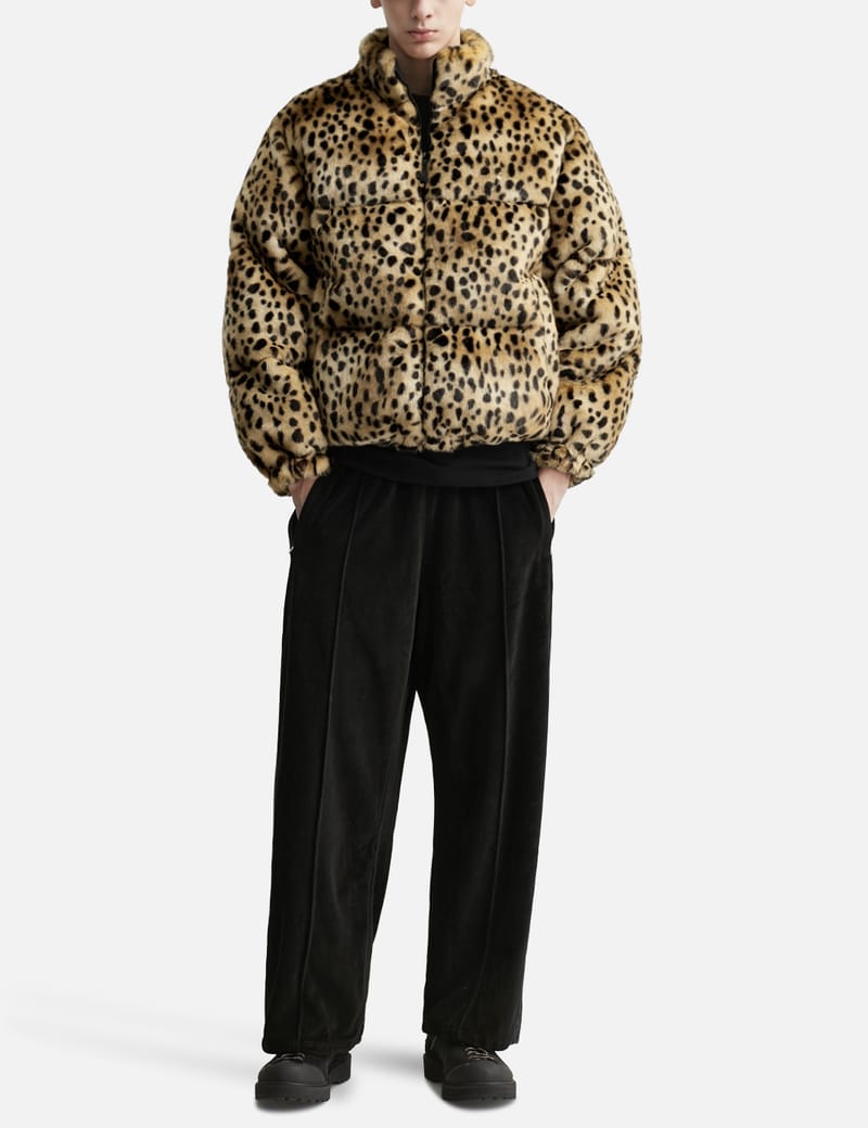 Wacko Maria Nanga X Wacko Maria Leopard Fur Down Jacket - 日本製