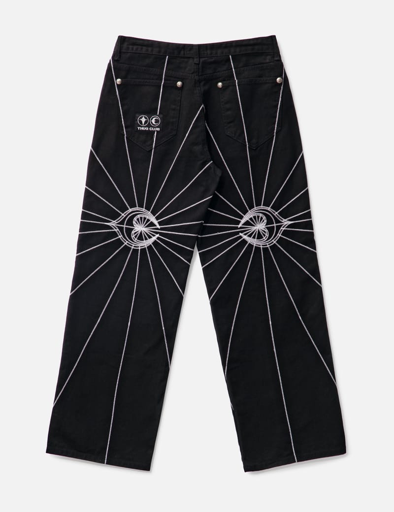 THUG CLUB - Chain Stitch Denim Pants | HBX