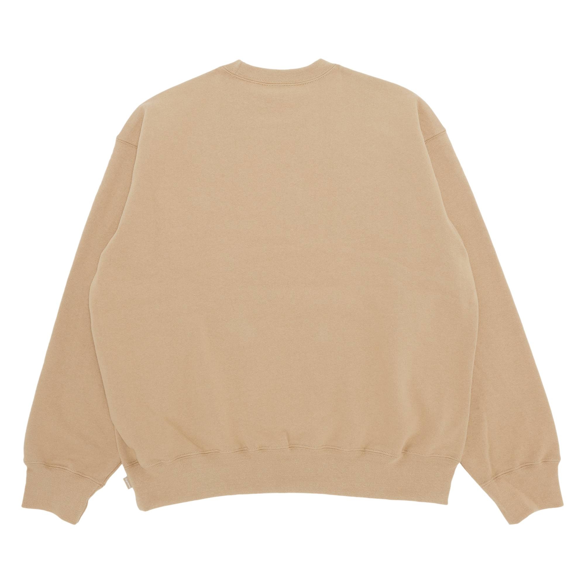 Supreme Supreme Small Box Crewneck 'Tan' | REVERSIBLE