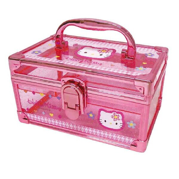 サンリオ ハローキティ バニティケース ピンク 収納 小物入れ カオハナ