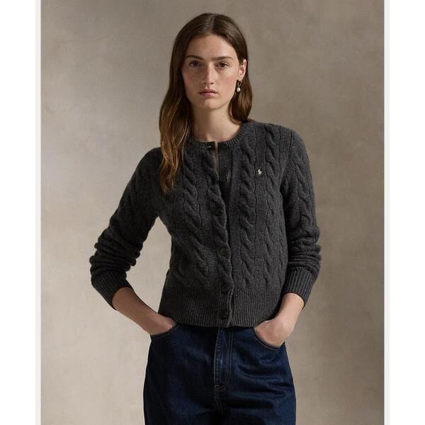 ケーブルニット ウールカシミヤ カーディガン | ポロ ラルフ ローレン