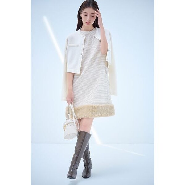 裾ファーミニワンピース | セルフォード(CELFORD) | マルイウェブチャネル