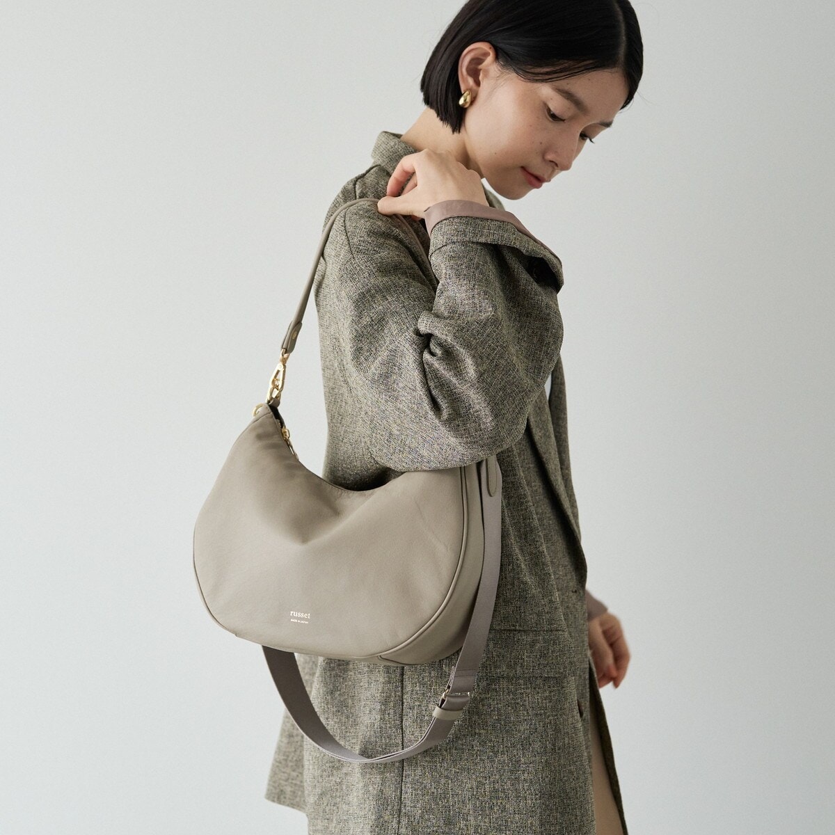 2WAYショルダーバッグ【ソフトレザー】(CE-1447) | ラシット(russet