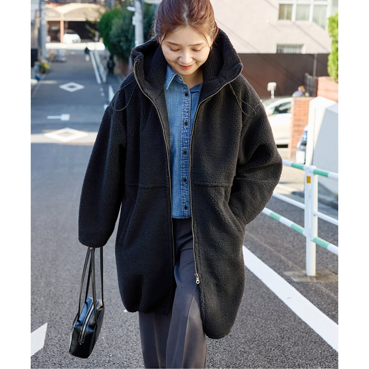 □《WEB限定追加》ボアフードコート | ジャーナルスタンダード(JOURNAL