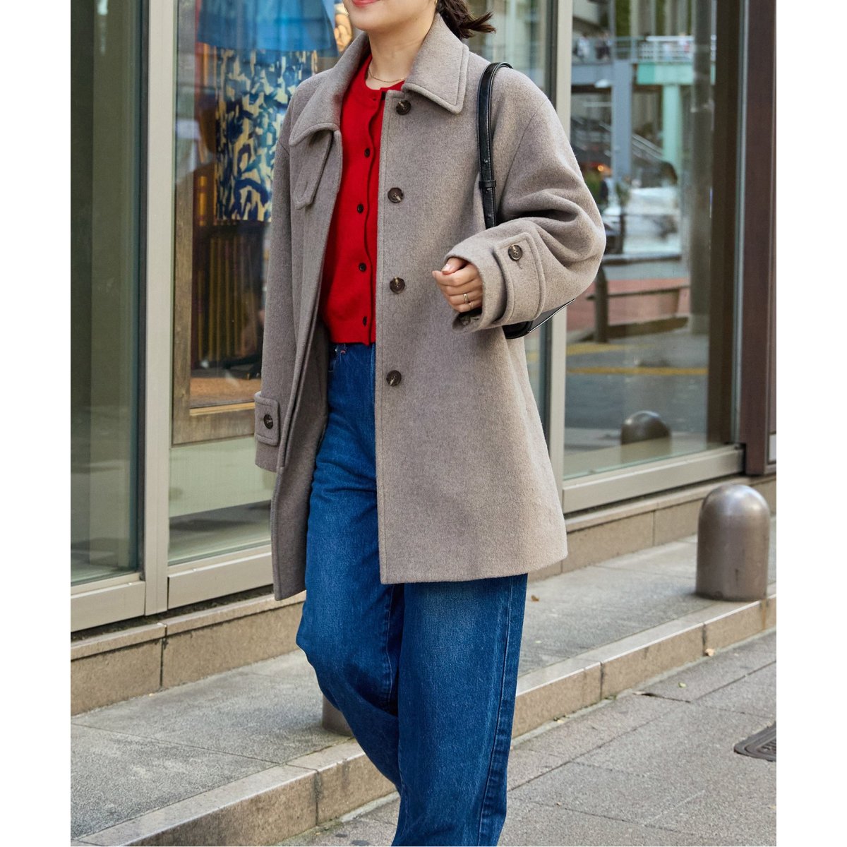 MANTECO WOOLTEN ステンカラーコート | ジャーナルスタンダード