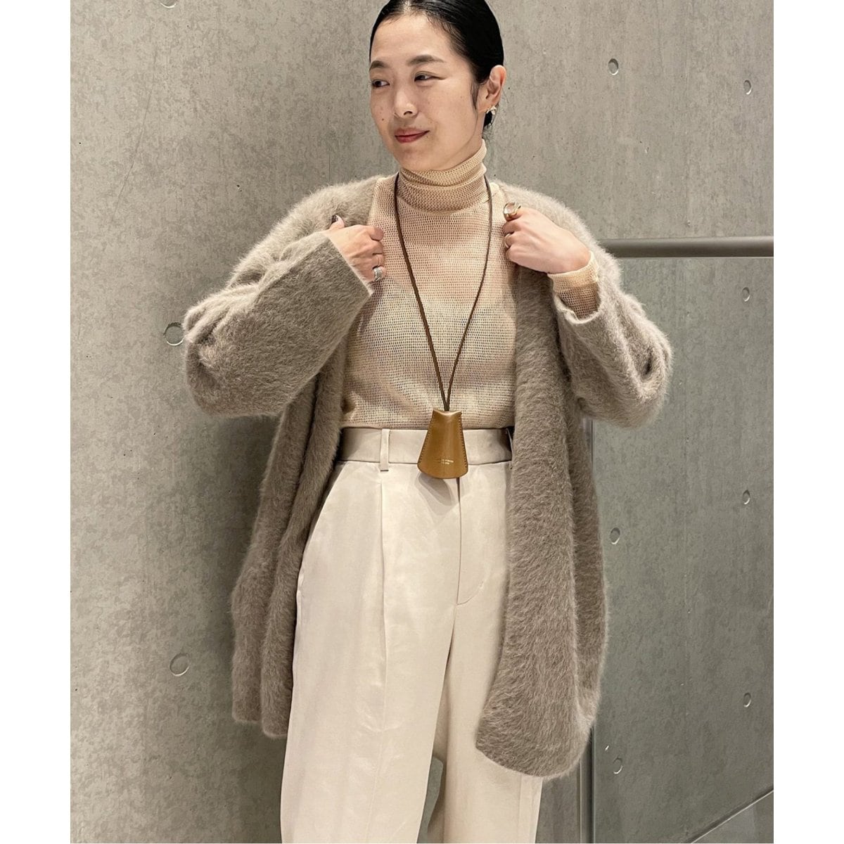 フォックスカシミヤ Vネックカーディガン | イエナ(IENA) | マルイ