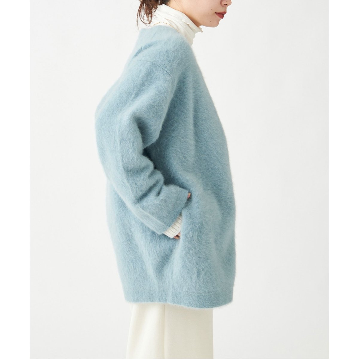 フォックスカシミヤ Vネックカーディガン | イエナ(IENA) | マルイ