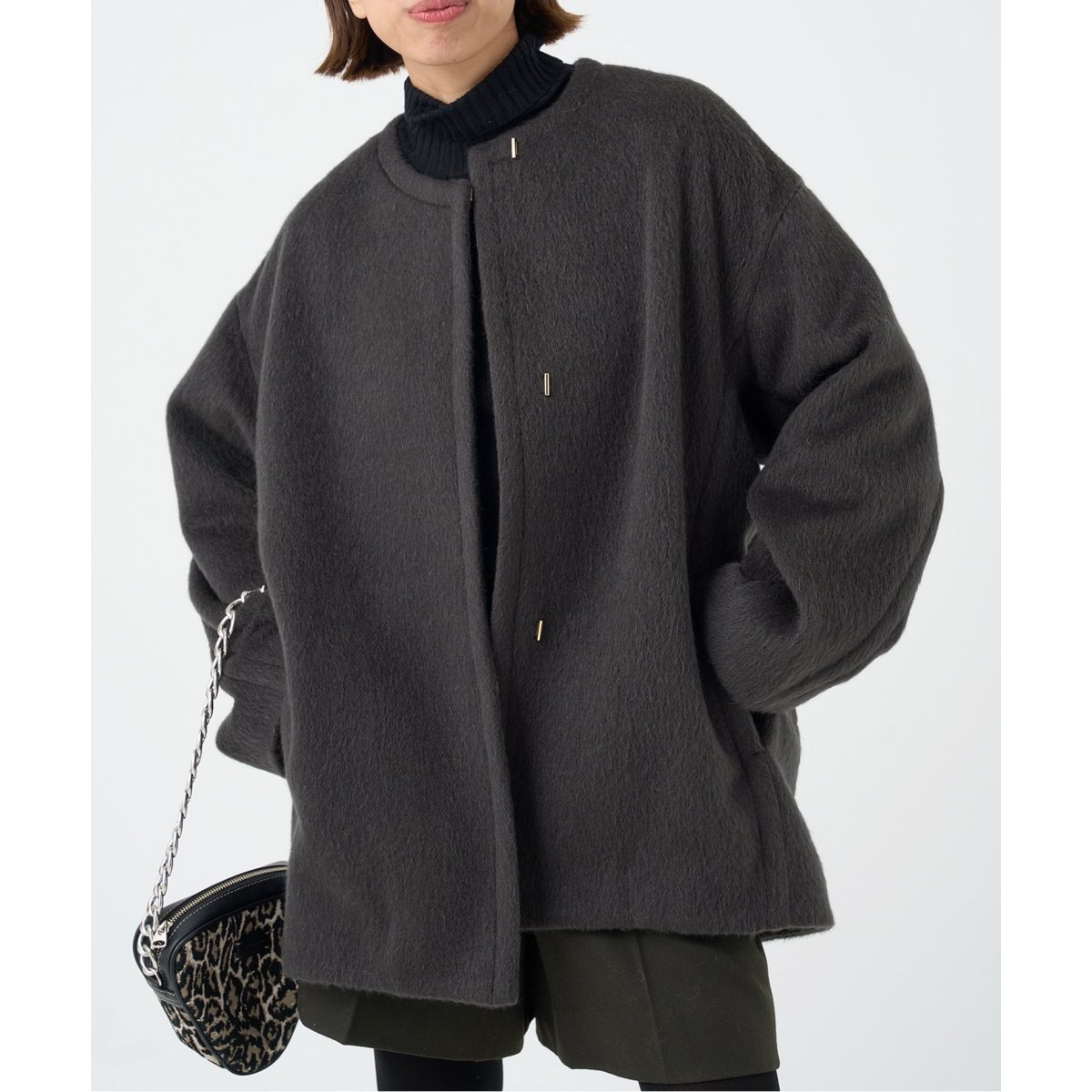 モヘアシャギーハーフコート | イエナ(IENA) | マルイウェブチャネル