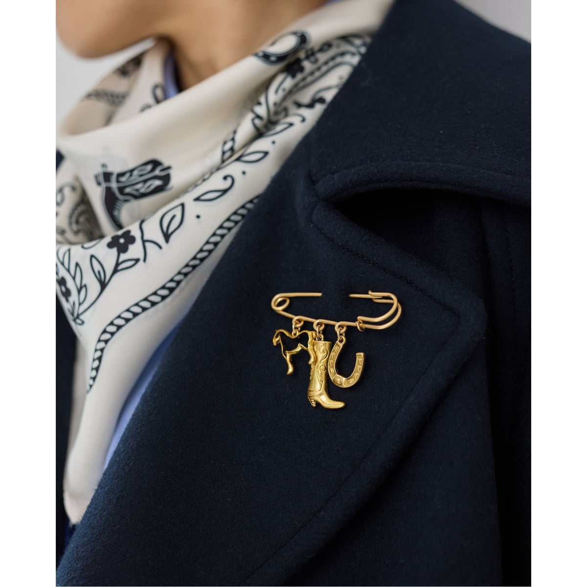 IENA CHEVAL 3ROW ブローチA | イエナ(IENA) | マルイウェブチャネル