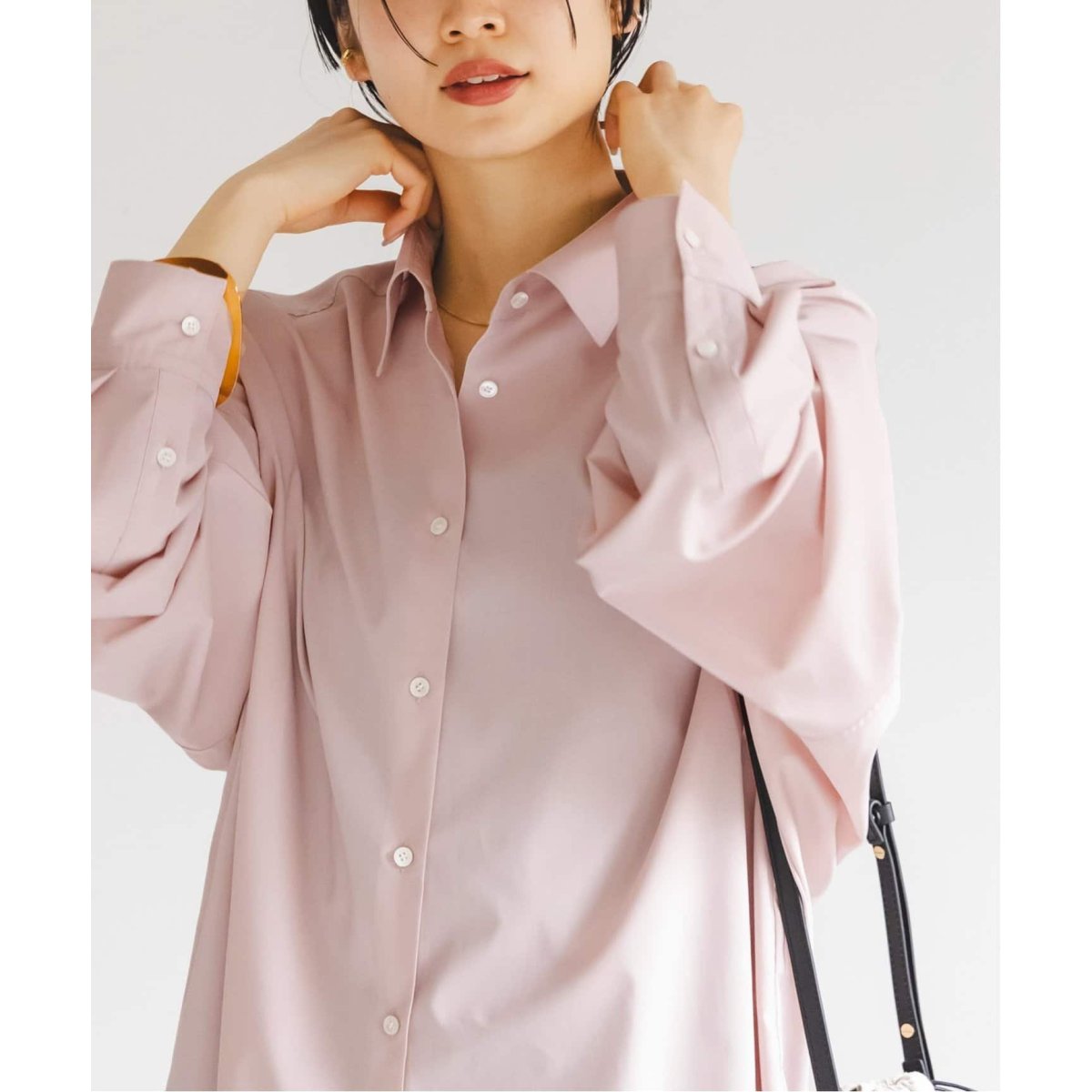 追加》イージーケアルーズドレープシャツ | ノーブル(Noble) | マルイ