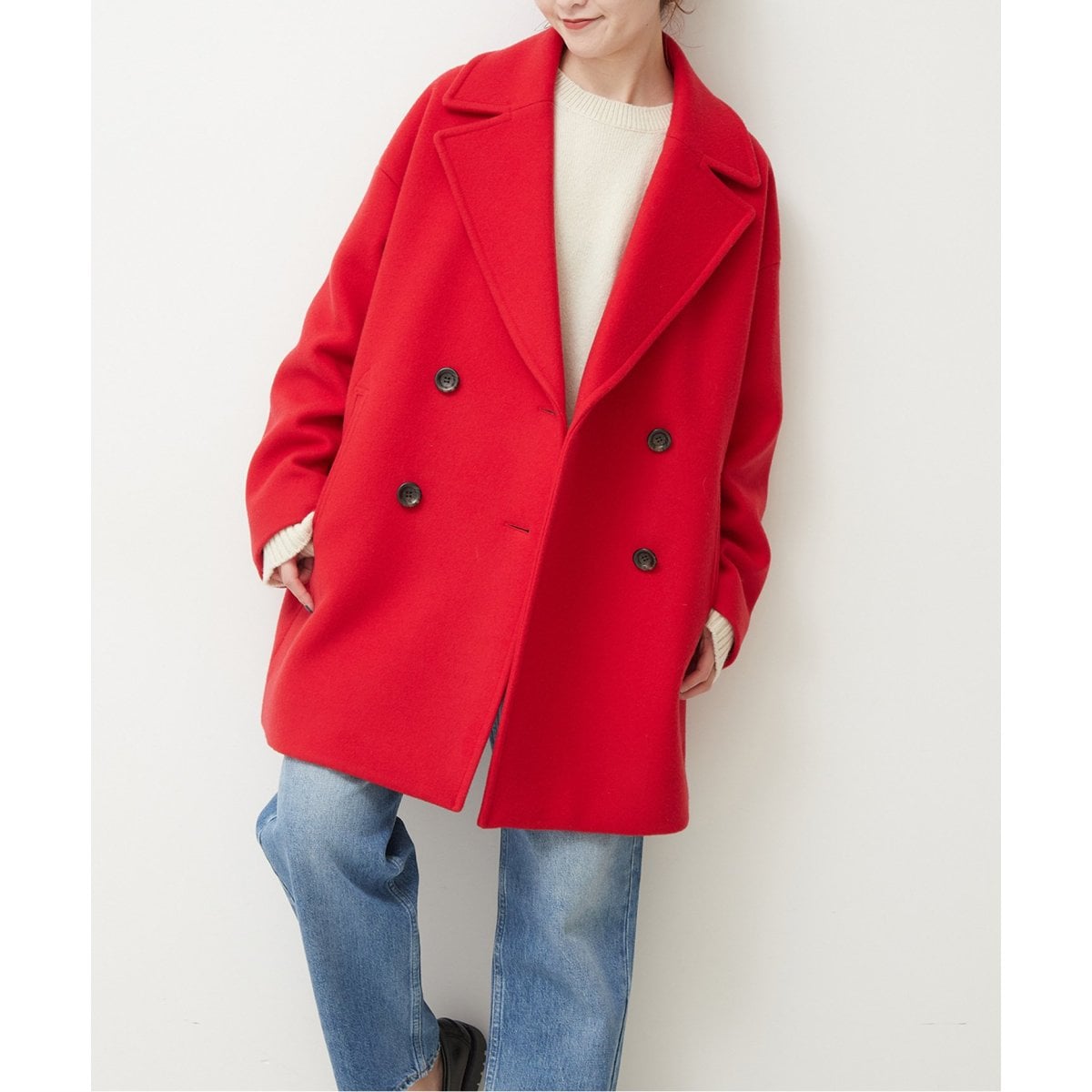 WメルトンPコート | スピック＆スパン(Spick and Span) | マルイウェブ