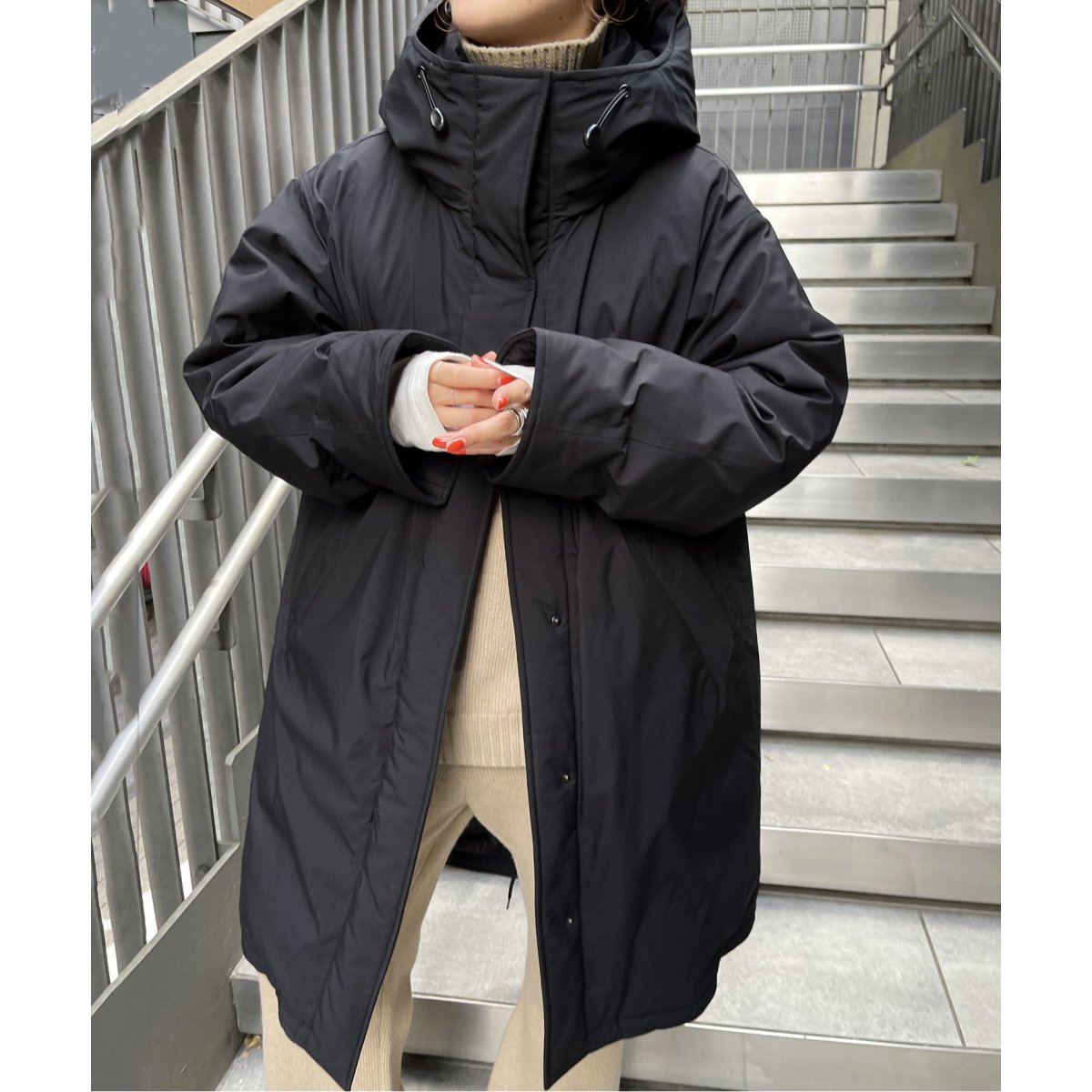 撥水フーデッドダウンコート | スピック＆スパン(Spick and Span