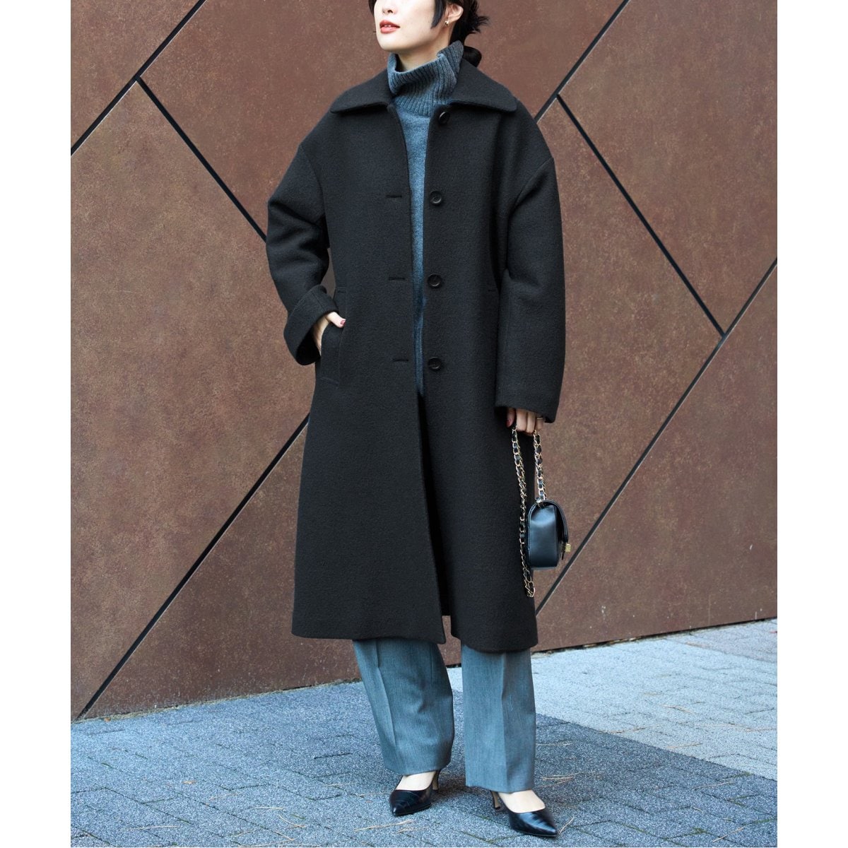 ピュアウールブークレコート | ジャーナルスタンダード レサージュ