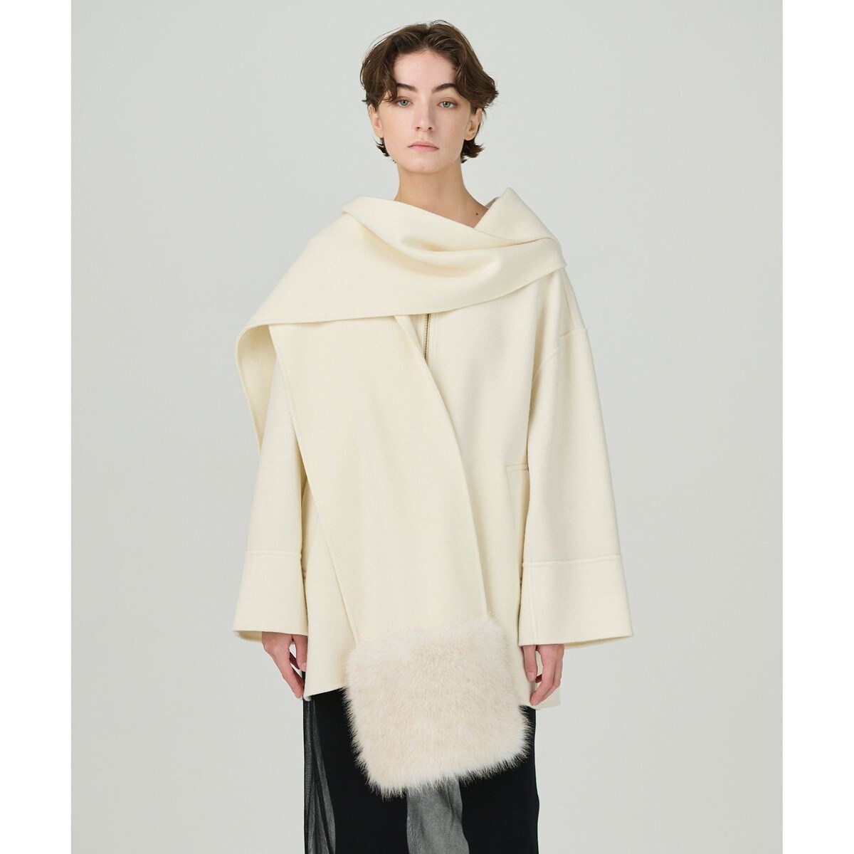 フードストールリバーコート | グレースコンチネンタル(GRACE