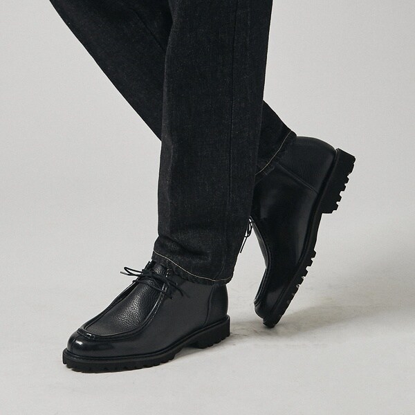 WEB限定】軽量 タンクソール レザー チロリアン ブーツ | アルフレッド