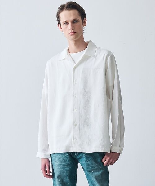 ジャガード 長袖 シャツ （シャツ・ブラウス）｜5351POUR LES HOMMES