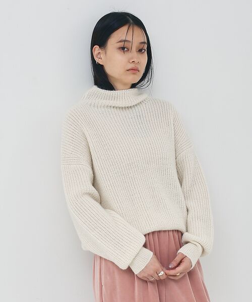 セール】 アルパカプルオーバーニット （ニット・セーター）｜collex