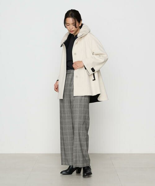 セール】 アンゴラウール Aラインショートコート （その他アウター