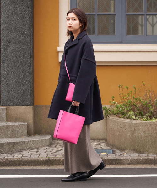 セール】 ショートパイルメルトン オーバーサイズドコート （その他