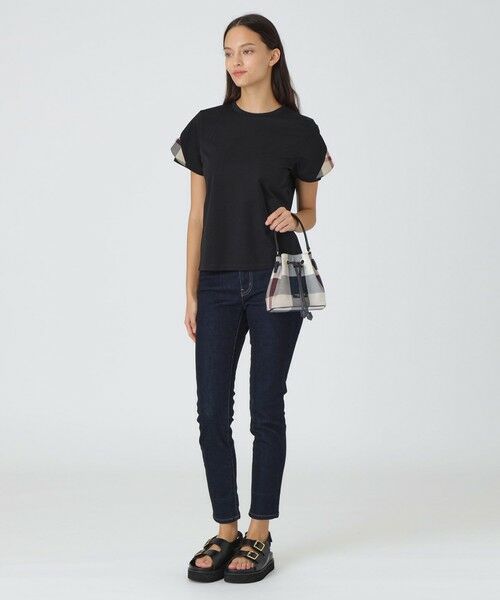 セール】 クレストブリッジチェックキャンバスミニコロン （ショルダー