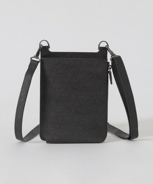 セール】 エンボスチェックスマートフォンショルダーケース （財布