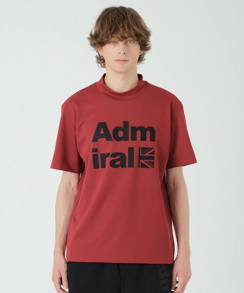 セール】 【BLACK lab.×Admiral】シャドーチェックロゴグラフィックT