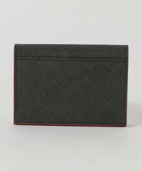 バイカラークレストブリッジチェックカードケース （財布・コイン