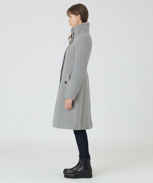 ファインダブルビーバースタンドカラーコート （その他アウター