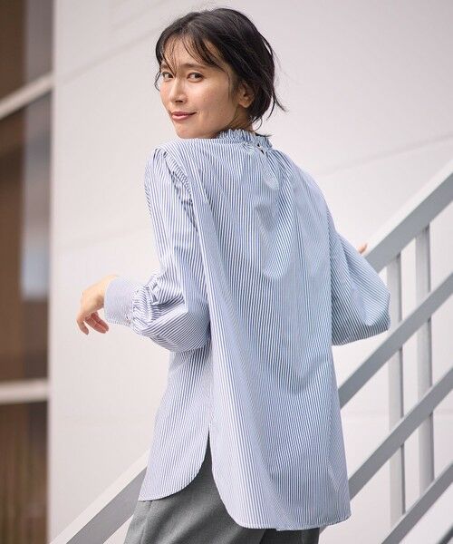 セール】 フリルモックブラウス （シャツ・ブラウス）｜ANY / エニィ