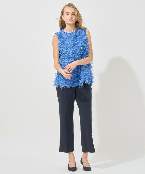 セール】 【Eternal Line 2025】フェザーカットジャガード ブラウス