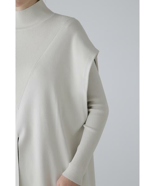 セール】 クリアハイゲージポンチョ （ニット・セーター）｜ADORE