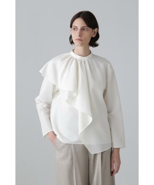 セール】 ハイツイストレイヤードブラウス （シャツ・ブラウス