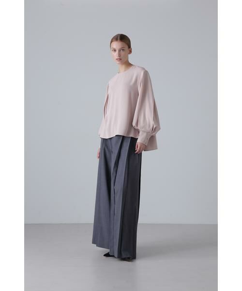 ◇コンパクトサテンブラウス （シャツ・ブラウス）｜ADORE / アドーア