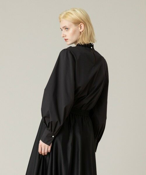 セール】 【LOULOU WILLOUGHBY】レーストリムブラウス （シャツ