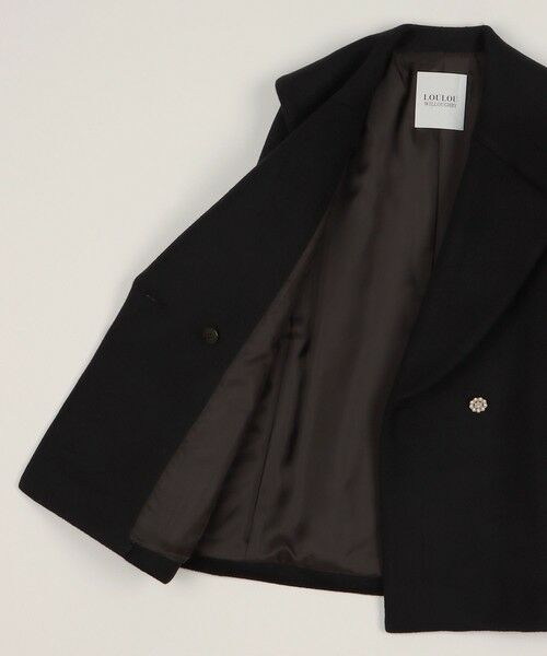 セール】 【LOULOU WILLOUGHBY】ビーバーミドル丈コート （ダッフル