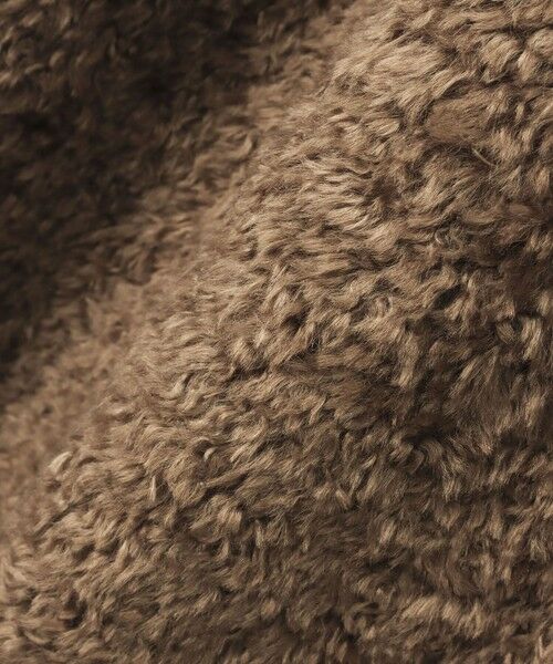 HERNO(ヘルノー)】 CURLY ECO FUR HIGH NECK CT （ダッフルコート