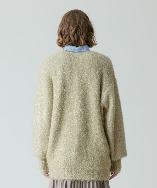 セール】 シャイニーフェザーカーディガン （カーディガン・ボレロ