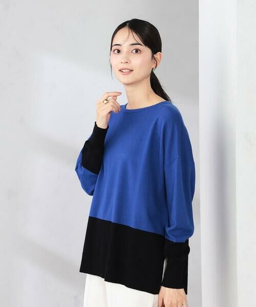 セール】 バイカラーニット【新色追加】 （ニット・セーター）｜a.v.v