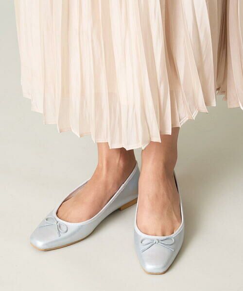 セール】 スクエアトゥバレエシューズ （フラットシューズ）｜a.v.v