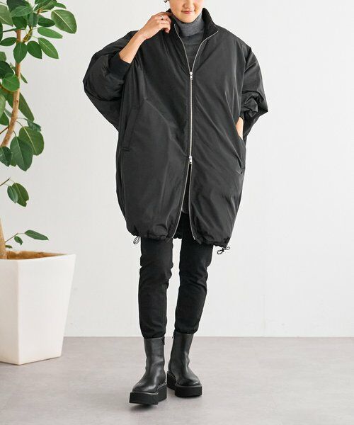 中綿BIGポンチョコート （ブルゾン）｜BEARDSLEY / ビアズリー