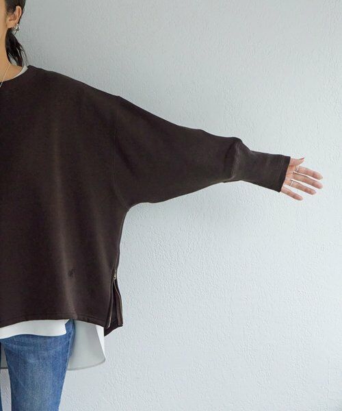 刺繍入り裏ボアトレーナー （カットソー）｜BEARDSLEY / ビアズリー