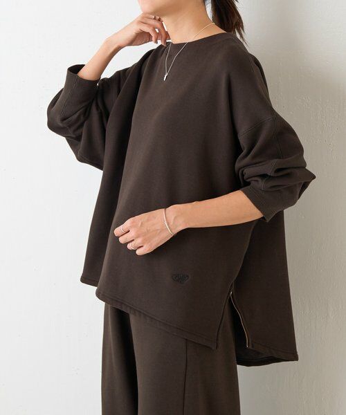 刺繍入り裏ボアトレーナー （カットソー）｜BEARDSLEY / ビアズリー