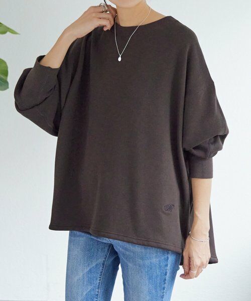 刺繍入り裏ボアトレーナー （カットソー）｜BEARDSLEY / ビアズリー