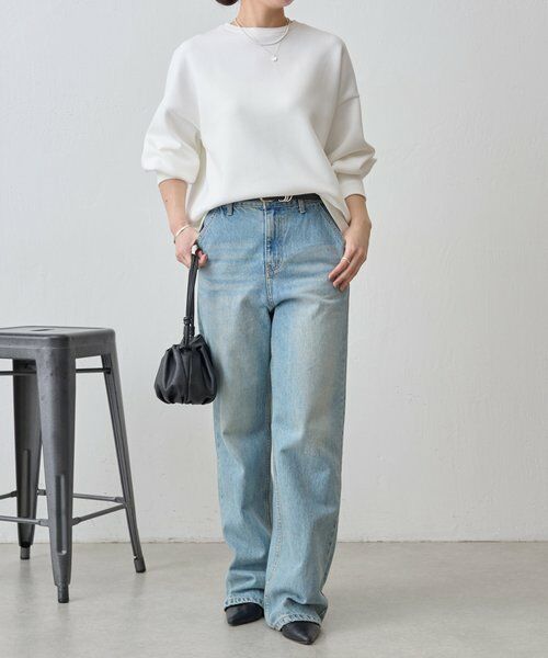 ダンボールパフトレーナー （カットソー）｜BEARDSLEY / ビアズリー