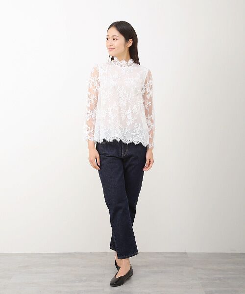 リバーレース・ブラウス （シャツ・ブラウス）｜Bilitis dix-sept ans