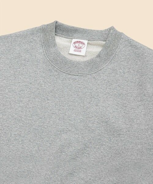 コットンフレンチテリー GFロゴラベル スウェットシャツ （スウェット