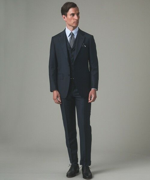 セール】 【ZEGNA/ゼニア】TROFEO/トロフェオ 3ピーススーツ（ダーク