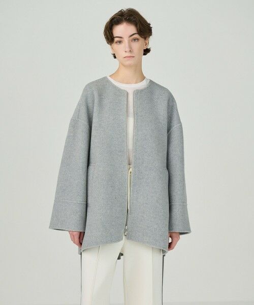 セール】 フードストールリバーコート （ポンチョ）｜GRACE