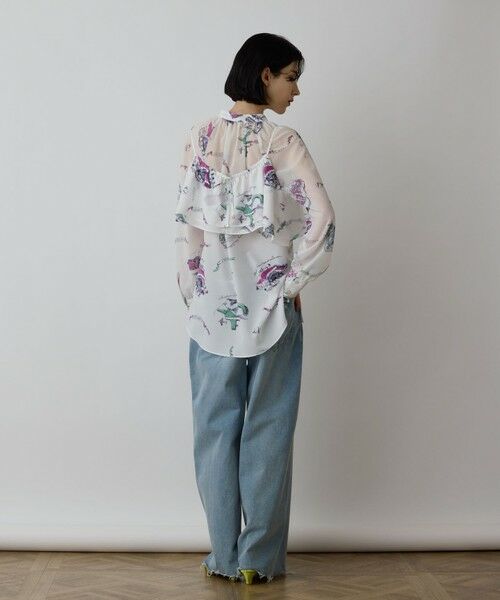 スーヴェニールプリントブラウス （シャツ・ブラウス）｜GRACE