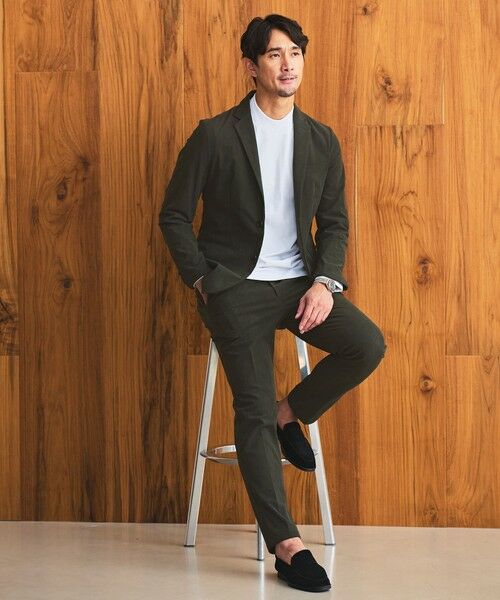 セール】 【WEB限定】JUST fit コーデュロイ ナロー セットアップ